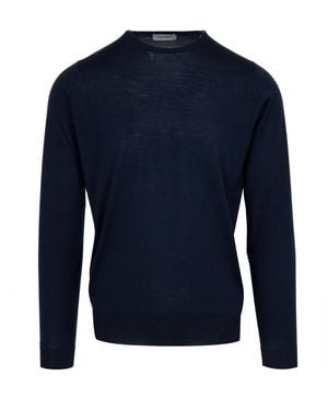 John Smedley Jumpers - Blue