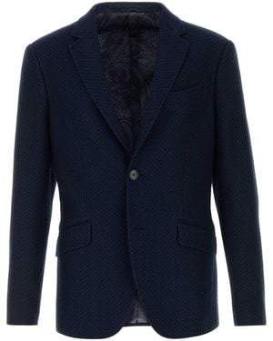 Etro Jersey Jacket - Blue