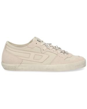 DIESEL Solid Low-Top Trainers - White