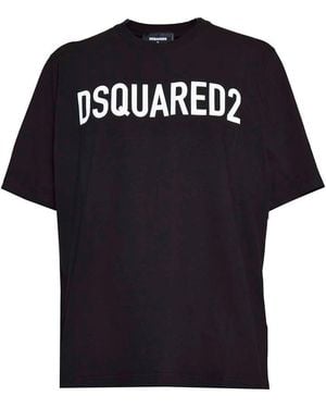 DSquared² T-shirts En Polo's - Zwart