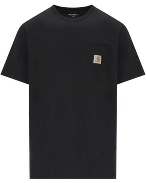 Carhartt Pocket T Shirt - Black