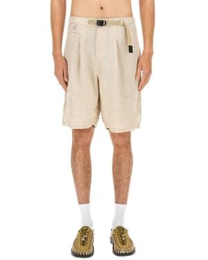 Undercover Linen Shorts - Natural