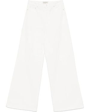 Officine Generale Ginger 5 Pkt Cotton Denim - White