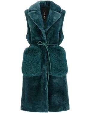 Blancha Giubbotto "Merino Dritte Volpe Shadow" - Verde