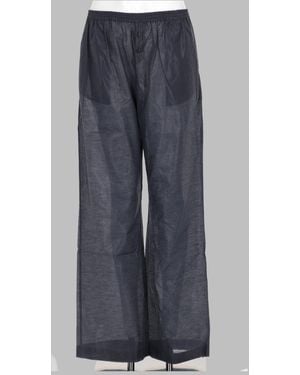 Paloma Wool Sheer Wide-Leg Trousers - Blue