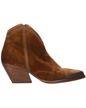 Elena Iachi Stiefel Brandy - Braun