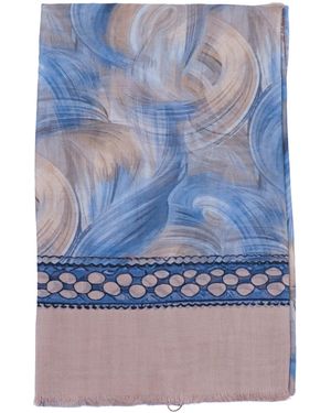 D'Aniello Stola Perla 140 X 180 - Blau
