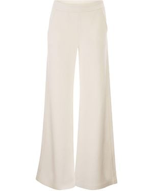 Dondup Wide Leg Pants - White