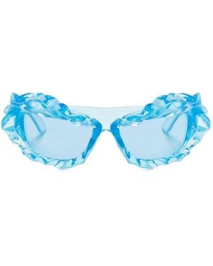 OTTOLINGER Twisted Sunglasses - Blue