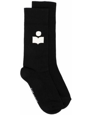 Isabel Marant Siloki Chaussettes - Schwarz