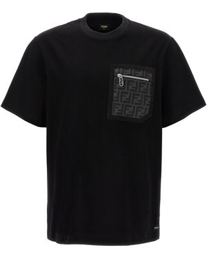 Camisetas de manga corta Fendi de hombre Rebajas en linea hasta el 40 de descuento Lyst
