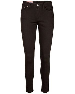Acne Studios Blå Konst Climb Cotton Denim Jeans - Zwart