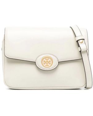 Tory Burch Bürstentasche Mit Doppelt T-Deckel - Natur