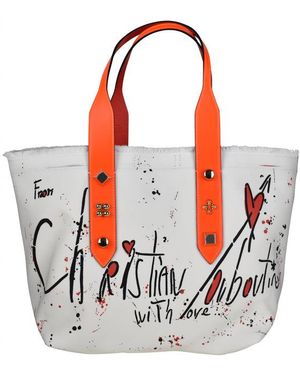 Christian Louboutin Frangibus Small Tote Bag - Metallic