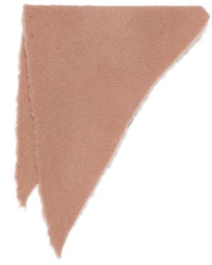 Faliero Sarti Kat Wool und Cashmere Foulard - Weiß