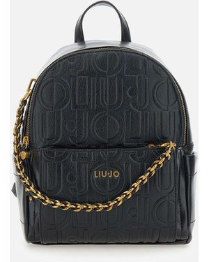 Liu Jo Adonide Black stolperte Rucksack - Blau