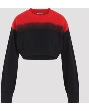 Balenciaga Pull à col rond - Noir