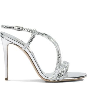 Casadei Leather Sandals - White