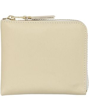 Comme des Garçons Classic Zip Wallet - Natural