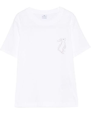 Paul Smith Cotton T-Shirt - White