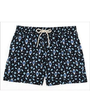 MC2 Saint Barth Costume Da Bagno Con Stampa - Blue
