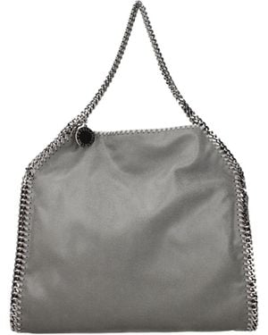 Stella McCartney Shoulder Bags Falabella Eco Suede/Light - Grey