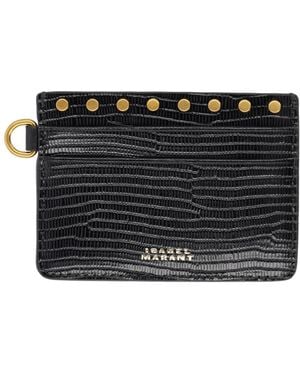 Isabel Marant Card Holder "Oskan" - Black
