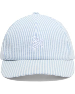 Vilebrequin Striped Stretch Baseball Cap - Blue