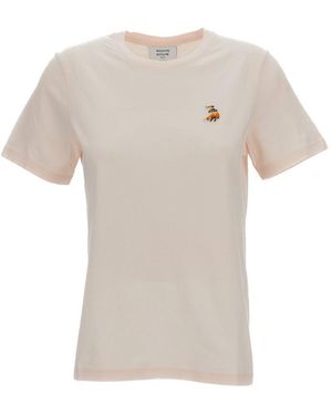 Maison Kitsuné Dreaming Fox Cotton T-Shirt - White