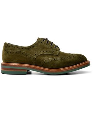 Tricker's Tricker 's Flache Schuhe - Grün