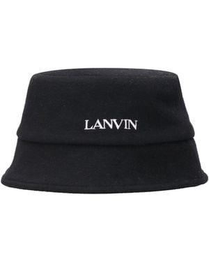 Lanvin Hüte schwarz