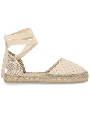 Manebí Powder Cotton Flats - Natural