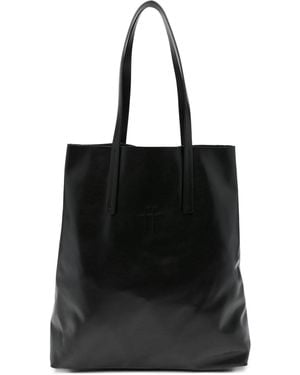 forte_forte Shopper Grande Vitello - Black