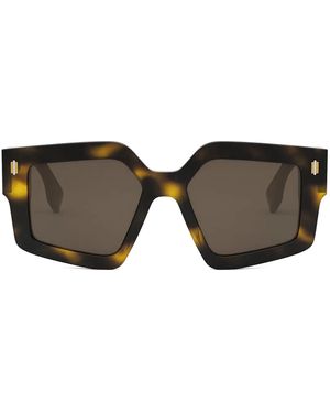 Fendi Fe40162 I Sonnenbrille - Braun