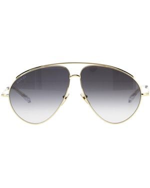 Gucci "Aviator"-Sonnenbrille - Grau