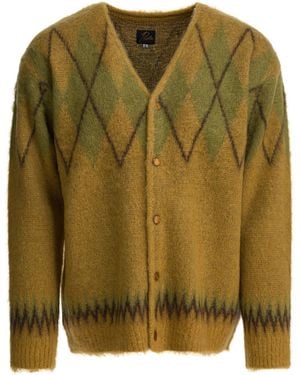 Needles Mohair-Cardigan - Grün