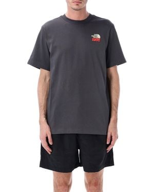 The North Face T-Shirts und Polos Grau - Blau