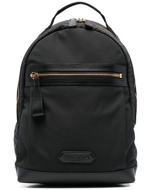 Tom Ford Recycelten Nylon -Rucksack - Schwarz