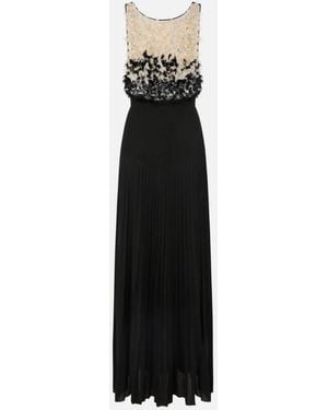 Elisabetta Franchi Carpet Dress - Black