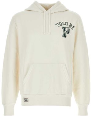Polo Ralph Lauren Cotton Blend Sweatshirt - White