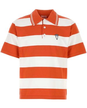 KENZO Embroidered Cotton Oversize Polo Shirt