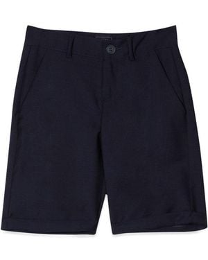 Fay Fabric Bermuda Shorts - Blue