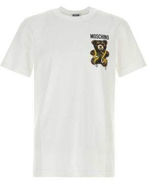 Moschino Cotton T-Shirt - White