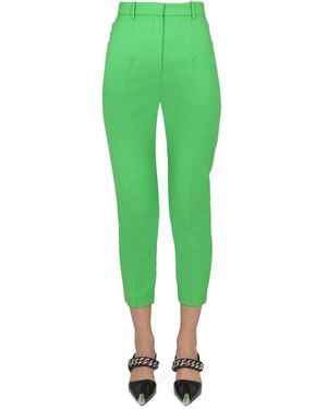 McQueen Cigarette Trousers - Green