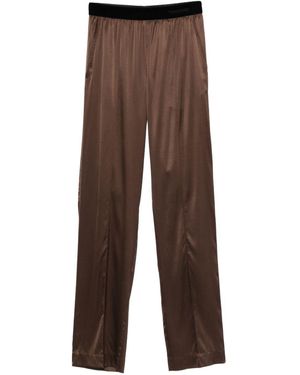 Tom Ford Pyjama-Seidenhose - Braun