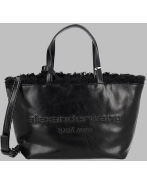 Alexander Wang 100% Cow Leather Handbag - Grey