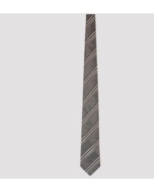 Brunello Cucinelli Krawatte von - Grau