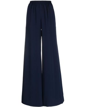 Gianluca Capannolo Satinhose Mit Weitem Bein - Blau