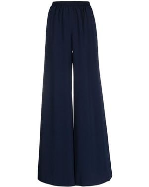 Gianluca Capannolo Satinhose Mit Weitem Bein - Blau