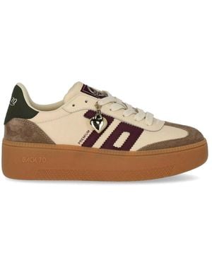 Back70 Xxl Leather Butter Trainer - Brown